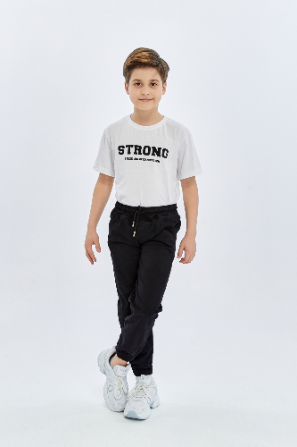 Resim Yenikoza Erkek Çocuk Kanvas Pantolon