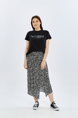 Resim Viole&More Kadın Etek 1293-Kadın Önden Yırtmaçlı