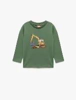 Resim Koton Erkek Bebek Sweat 7WMB10008TK