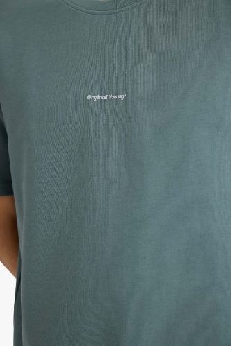 Resim Defacto Erkek T-shirt F8093AX/GN829