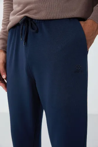 Resim T06Er-84682 Düz Paça Erkek Eşofman Alt