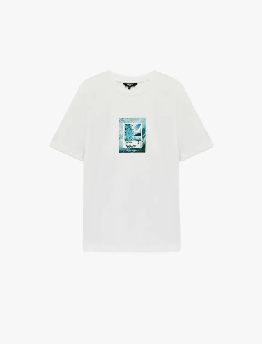 Resim Koton Erkek T-shirt 6SAM10009MK
