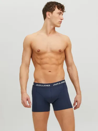 Resim Jack & Jones Jacanthony Trunks 3 Pack Erkek Boxer&Külot 12171946