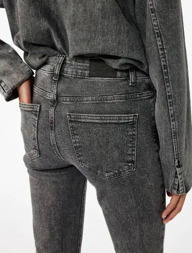 Resim Koton Kadın Jean Pantolon 7WAL40019MD