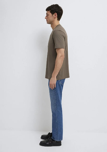 Resim Mavi Erkek T-shirt M0612732-83866