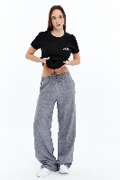 Resim Viole&More Kadın Kanvas Pantolon 2499 Müslim