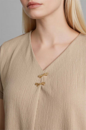 Resim Defacto Kadın T-shirt H1173AX/BG708