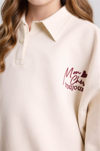 Resim Defacto Kız Çocuk Sweat E6841A8/ER85