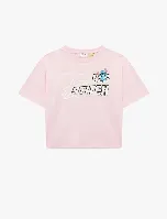 Resim Koton Kız Çocuk T-shirt 6SKG10503AK