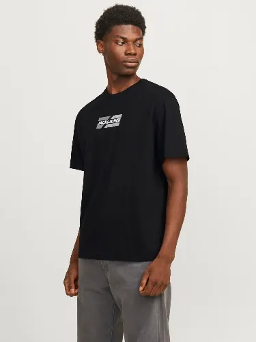 Resim Jack & Jones Jjcorp Graphıc Tee  Ss O-Neck Ln Erkek T-Shirt 12268415