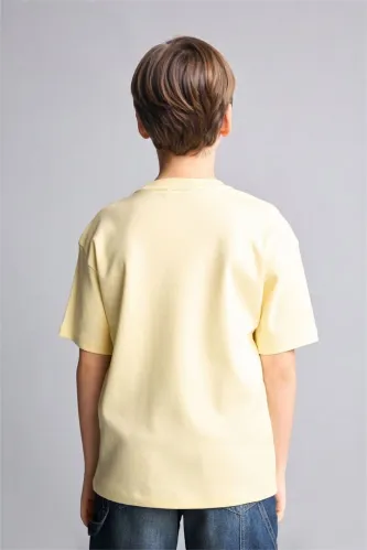 Resim Defacto Erkek Çocuk T-shirt G6486A8/YL273