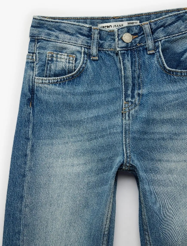Resim Koton Erkek Çocuk Jean Pantolon 6SKB40017TD