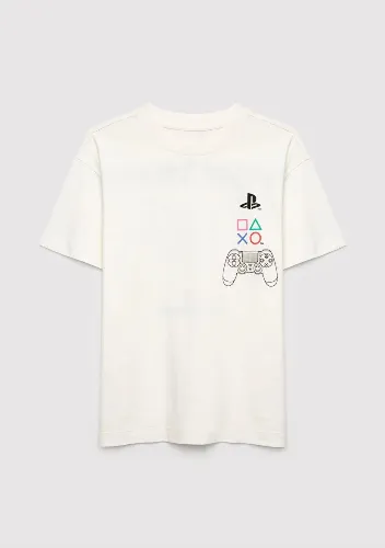 Resim Mavi Erkek Çocuk T-shirt M6610498-70057