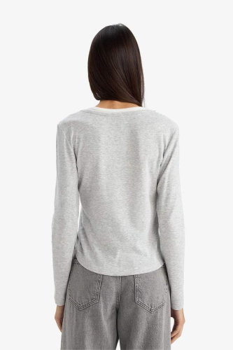 Resim Defacto Kadın T-shirt G3490AX/GR93