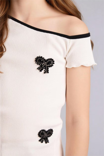 Resim Defacto Kız Çocuk T-shirt G7595A8/WT34