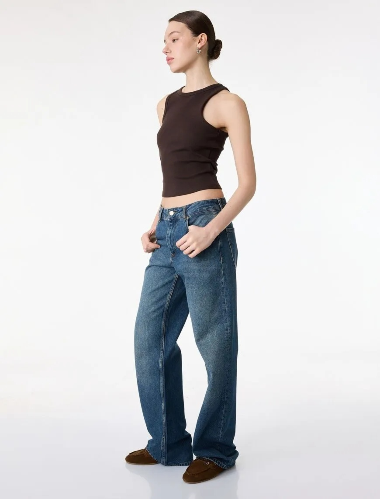 Resim Koton Kadın Jean Pantolon 6SAL40095MD