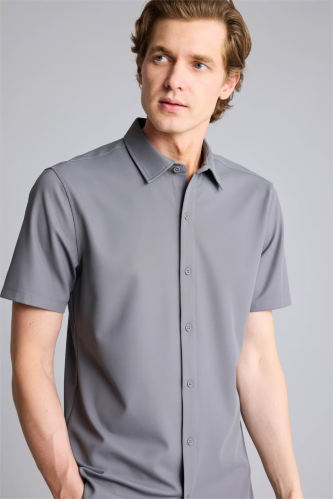 Resim Defacto Erkek Kısa Kol Gömlek G7408AX/GR206