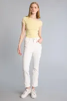 Resim Defacto Kadın  T-shirt G5383AX/YL236