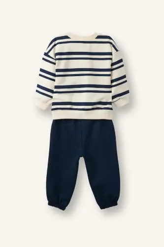 Resim Defacto  Erkek Bebek Sweat Takım I0235A5/NV256