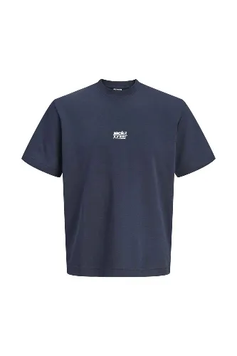 Resim Jack & Jones Jcobreeze Front Prınt Tee Ss Crew Erkek T-Shirt 12298989