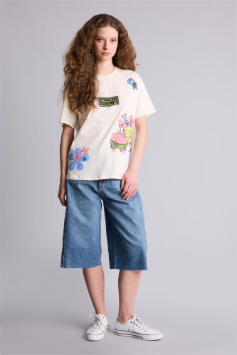 Resim Defacto Kadın T-shirt H0259AX/ER103