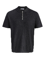 Resim Jack & Jones Jjeemıl Knıt Zıp Polo Ss Sn Erkek Gömlek 12288260