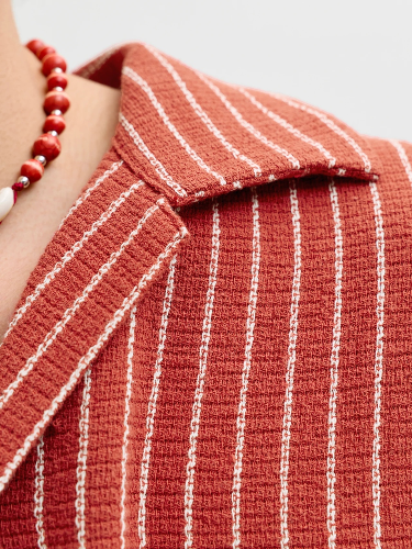 Resim Jack & Jones Jorcoba Strıpe Resort Shırt Ss Sn Erkek Gömlek 12271060