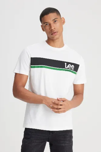 Resim Lee Logo Erkek T-shirt L211918102