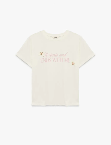 Resim Koton Kadın T-shirt 6SAK50003UK