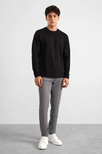 Resim Süvari O Yaka Double Face Erkek Sweat Ssw2013700035