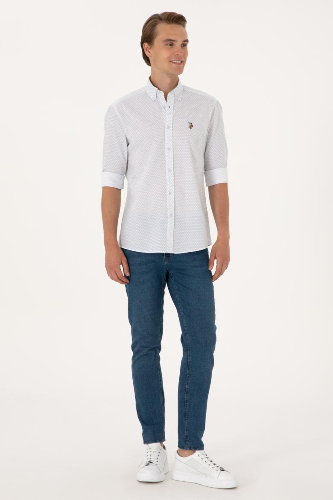 Resim U.S. Polo Assn. Marola Erkek Dokuma Gömlek 2108427