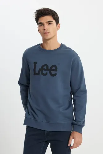 Resim Lee Big Logo Erkek Sweat L80XTJTG