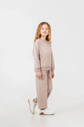 Resim U.S. Polo Assn Kids Kız Çocuk Sweat Takım US2718-4