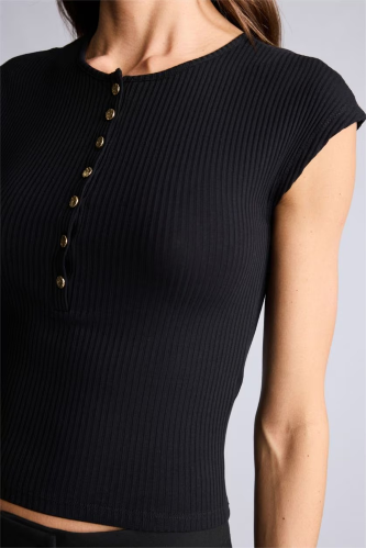 Resim Defacto Kadın T-shirt H1591AX/BK81