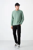 Resim T06Er-84671 Düz Paça Erkek Eşofman Alt