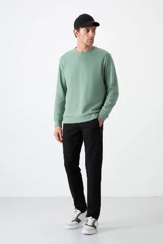 Resim T06Er-84671 Düz Paça Erkek Eşofman Alt