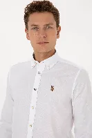 Resim 2225466 Cedcolor025K U.S Polo Assn. Erkek Uzun Kol Gömlek