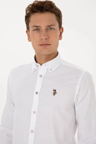Resim 2225466 Cedcolor025K U.S Polo Assn. Erkek Uzun Kol Gömlek