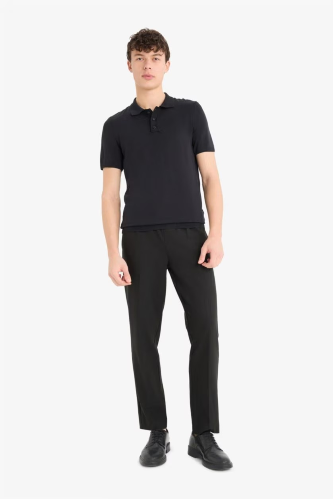 Resim Defacto Erkek T-shirt E3241AX/BK27