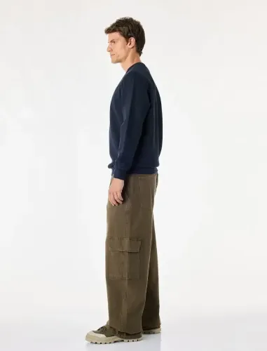 Resim Koton Erkek Sweat 7WAM70008MK
