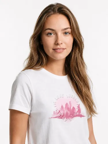 Resim Loft Kadın T-shirt LF2042269