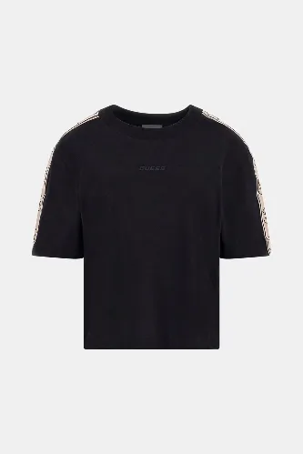 Resim V3RI08I3Z14-JBLK Brıtney Crop Tee Gues Kadın T-shirt