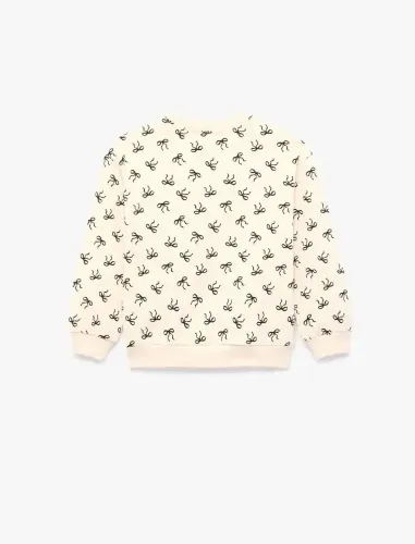 Resim Koton Kız Bebek Sweat 7WMG10029AK