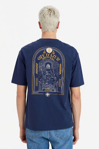 Resim Defacto Erkek T-shirt F8026AX/NV241