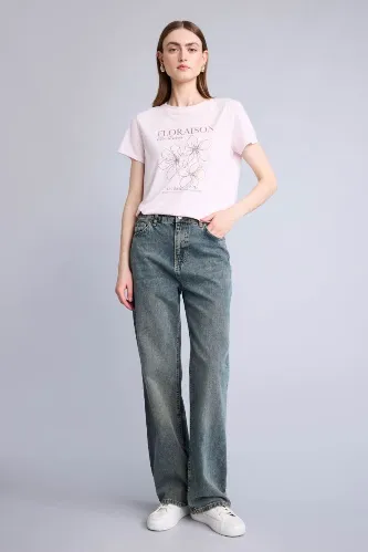 Resim Defacto Kadın T-shirt H7610AX/PN671