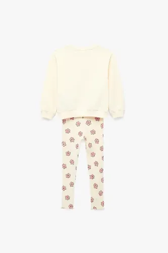 Resim Koton Kız Bebek Sweat Takım 7WMG10001AK
