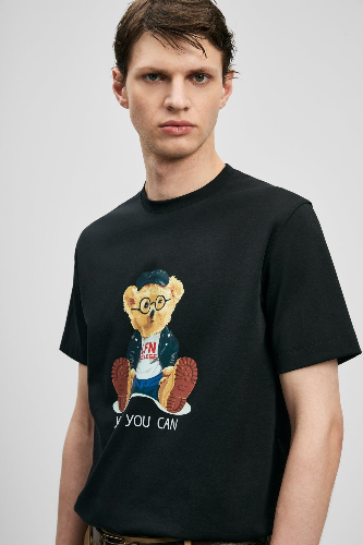 Resim Lufian Teddy Erkek T-shirt 111020305