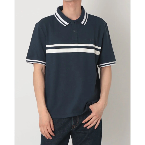 Resim Guess Athleisure  Erkek  T-shirt Z6GP04K3207-G7R1 Spıros Ss Polo