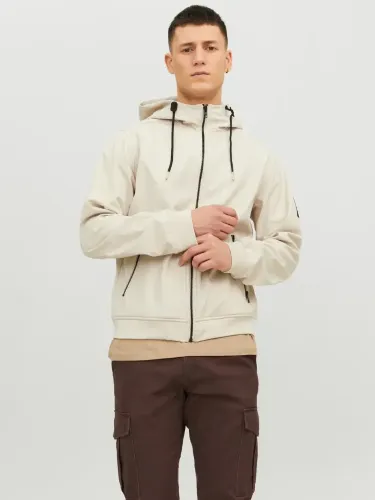 Resim Jack & Jones Jjebasıc Softshell Hood Noos Erkek Ceket 12236300