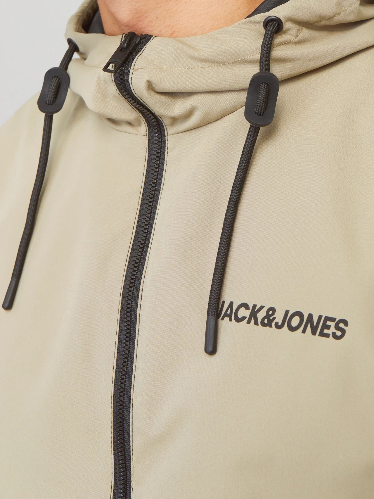 Resim Jack & Jones Jjerush Hood Bomber Noos Erkek Mont 12200208